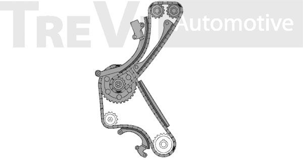 TREVI AUTOMOTIVE Mootori keti komplekt KC1047